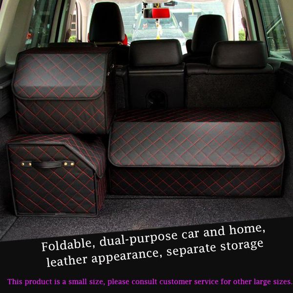 car organizer foldable trunk leather storage bag with lid auto portable separate stowing tidying box for home
car organizer foldable trunk leather storage bag with lid auto portable separate stowing tidying box for home