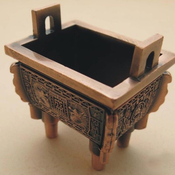 fragrance lamps antique bronze ornament unique incense burner holder ash catcher tray (5.4x5cm)
fragrance lamps antique bronze ornament unique incense burner holder ash catcher tray (5.4x5cm)
