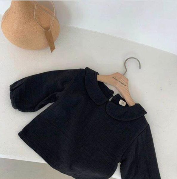 spring girls blouse peter pan collar shirt linen baby clothing cotton boys t shirts 210521, Blue
spring girls blouse peter pan collar shirt linen baby clothing cotton boys t shirts 210521, Blue