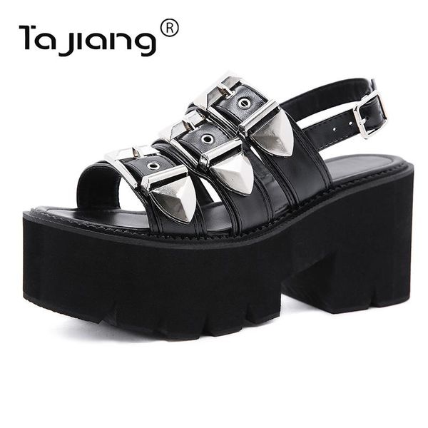 sandals ta jiang summer height increase women's shoes metal buckle roman thick-soled wedge gladiator t2021-3, Black
sandals ta jiang summer height increase women's shoes metal buckle roman thick-soled wedge gladiator t2021-3, Black