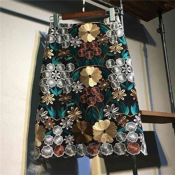 arrival spring korea fashion women high waist knee-length lace skirts elegance slim hip flower embroidery a-line skirt s853 210512, Black
arrival spring korea fashion women high waist knee-length lace skirts elegance slim hip flower embroidery a-line skirt s853 210512, Black