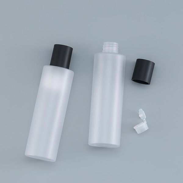 storage bottles & jars 100ml/200ml 20pcs/lot empty matte transparent plastic toner bottle essential oil black screw cap makeup
storage bottles & jars 100ml/200ml 20pcs/lot empty matte transparent plastic toner bottle essential oil black screw cap makeup