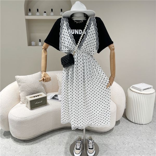 dresses female spring summer niche design fashion temperament with low-necked bubble dot, Black;gray
dresses female spring summer niche design fashion temperament with low-necked bubble dot, Black;gray