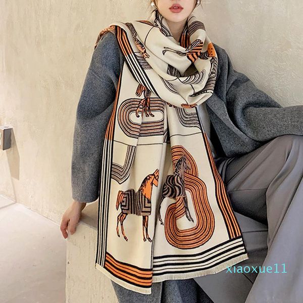 luxury- thick warm winter scarf women cashmere shawl lady wraps print female blanket stoles 2021 new, Blue;gray
luxury- thick warm winter scarf women cashmere shawl lady wraps print female blanket stoles 2021 new, Blue;gray