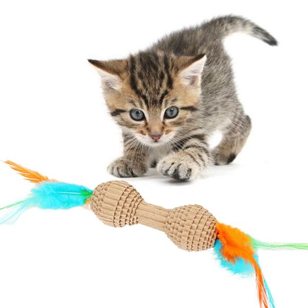 cat toys 1pcs toy corrugated paper mouse feather teaser funny interactive training small
cat toys 1pcs toy corrugated paper mouse feather teaser funny interactive training small