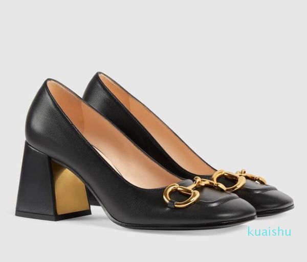 luxury designer horse clasp series womens fashion trend sandals middle heel shallow mouth sandal thick-soled high heeled shoes, Black
luxury designer horse clasp series womens fashion trend sandals middle heel shallow mouth sandal thick-soled high heeled shoes, Black