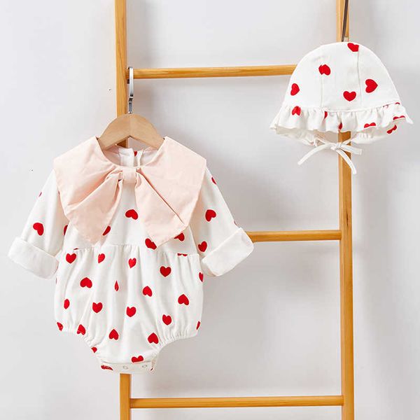 0-2yrs loving heart bowknot long sleeves and hat baby girl newborn rompers clothes, Blue
0-2yrs loving heart bowknot long sleeves and hat baby girl newborn rompers clothes, Blue
