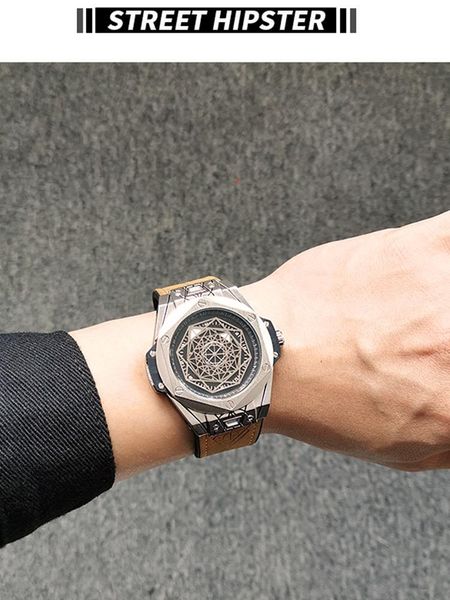 wristwatches stanson same watch men's wormhole concept mechanical automatic ten brands qi student trendy, Slivery;brown
wristwatches stanson same watch men's wormhole concept mechanical automatic ten brands qi student trendy, Slivery;brown