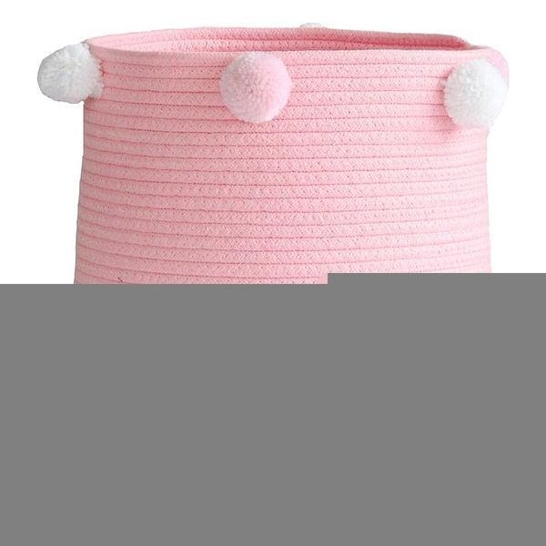 large woven cotton rope storage basket baby laundry hamper bin baskets for organize toy diaper home decor & organization
large woven cotton rope storage basket baby laundry hamper bin baskets for organize toy diaper home decor & organization