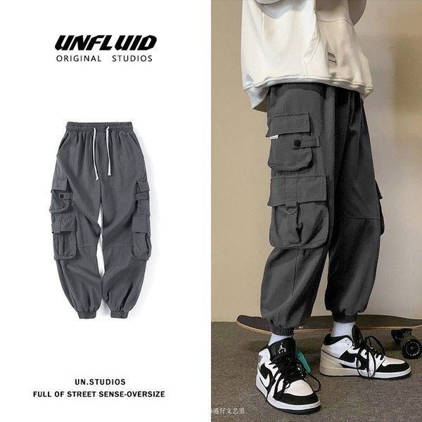 men's pants spring cotton ankle banded cargo casual trousers loose straight elastic waist sweatpants mens hip hop clothing avby, Black
men's pants spring cotton ankle banded cargo casual trousers loose straight elastic waist sweatpants mens hip hop clothing avby, Black