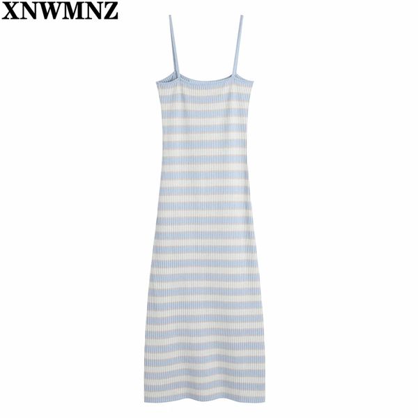 fashion striped ribbed knit midi dress women vintage sleeveless thin straps female dresses summer vestidos mujer 210520, Black;gray
fashion striped ribbed knit midi dress women vintage sleeveless thin straps female dresses summer vestidos mujer 210520, Black;gray
