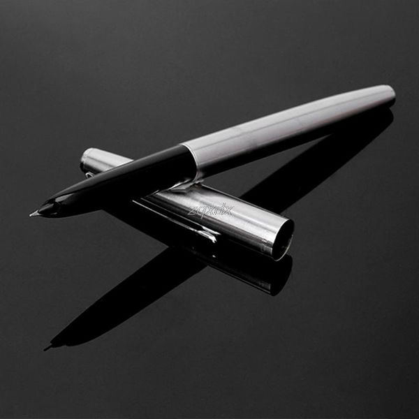 fountain pens pure silver steel pen with 0.38mm extra fine nib smooth writing inking for christmas gift drop ship
fountain pens pure silver steel pen with 0.38mm extra fine nib smooth writing inking for christmas gift drop ship