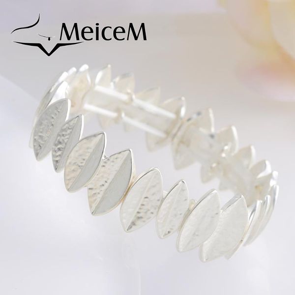 beaded, strands meicem women silver plated bracelet original design leaf bracelets bangles zinc alloy female luxury jewelry bangle for weddi, Black
beaded, strands meicem women silver plated bracelet original design leaf bracelets bangles zinc alloy female luxury jewelry bangle for weddi, Black