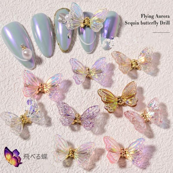 nail art decorations 5pcs aurora butterfly ab colorful 3d flying butterflies zircon ornaments diy uv manicure accessories, Silver;gold
nail art decorations 5pcs aurora butterfly ab colorful 3d flying butterflies zircon ornaments diy uv manicure accessories, Silver;gold