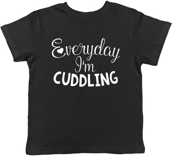 everyday i'm cuddling boys girls kids childrens t-shirt men's t-shirts, White;black
everyday i'm cuddling boys girls kids childrens t-shirt men's t-shirts, White;black