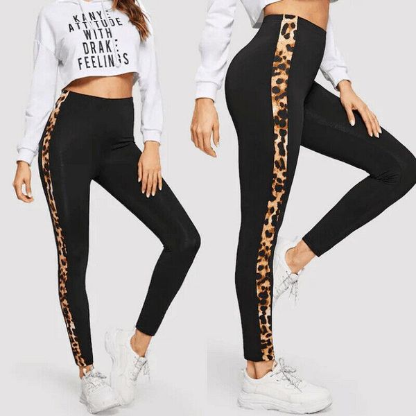 women's leggings athvotar seamless women fitness leopard patchwork high waist elastic sporty gym slim female leggins, Black
women's leggings athvotar seamless women fitness leopard patchwork high waist elastic sporty gym slim female leggins, Black