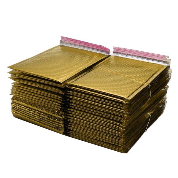 storage boxes & bins xnemon 50 pcs/lot gold plating mailers padded envelope with bubble mailing bag paper envelopes bags
storage boxes & bins xnemon 50 pcs/lot gold plating mailers padded envelope with bubble mailing bag paper envelopes bags