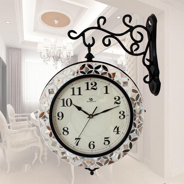 wall clocks nordic double sided clock fashion creative modern minimalist living room home reloj de pared decor df50wc
wall clocks nordic double sided clock fashion creative modern minimalist living room home reloj de pared decor df50wc
