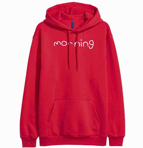 women's hoodies & sweatshirts winter female sweatshirt morning print streetwear harajuku pullover tracksuits hoody for women spring fle, Black 
women's hoodies & sweatshirts winter female sweatshirt morning print streetwear harajuku pullover tracksuits hoody for women spring fle, Black