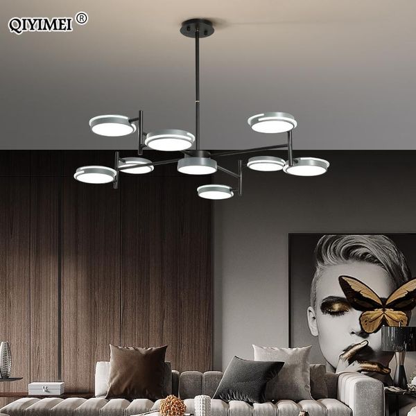 chandeliers modern led chandelier lights for living dining room bedroom lighting gray white green lamps adjustable body height ac 90-260v
chandeliers modern led chandelier lights for living dining room bedroom lighting gray white green lamps adjustable body height ac 90-260v