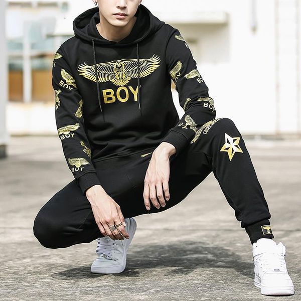 tracksuits sport suit fashion classic men's sports 2021 spring and autumn leisure cotton youth tide brand sweater pants two piece, Gray
tracksuits sport suit fashion classic men's sports 2021 spring and autumn leisure cotton youth tide brand sweater pants two piece, Gray