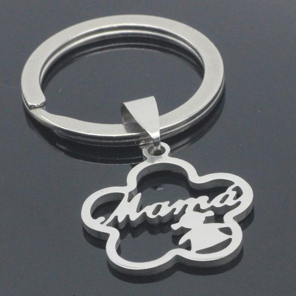 keychains exquisite mama keychain factory drop stainless steel women jewelry gift for mother's day yp7039, Silver
keychains exquisite mama keychain factory drop stainless steel women jewelry gift for mother's day yp7039, Silver