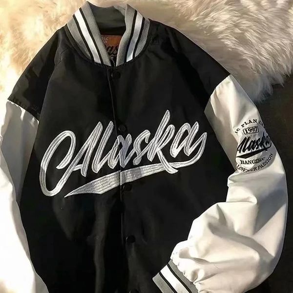 women's jackets casual couple baseball uniform jacket 2021 color matching letter printing v-neck loose single breasted coat harajuku, Black;brown
women's jackets casual couple baseball uniform jacket 2021 color matching letter printing v-neck loose single breasted coat harajuku, Black;brown