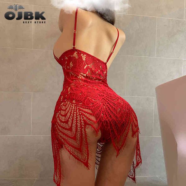 women nightwear red black lace nightgown transparent sleepwear erotic fascinated lingerie robe with g-string 2020, Black;white
women nightwear red black lace nightgown transparent sleepwear erotic fascinated lingerie robe with g-string 2020, Black;white