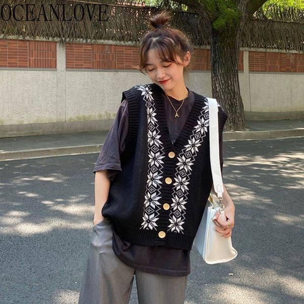 cardigan mujer v neck vintage loose japan style woman sweaters spring fashion ins vests casual 19667 210415, White;black
cardigan mujer v neck vintage loose japan style woman sweaters spring fashion ins vests casual 19667 210415, White;black