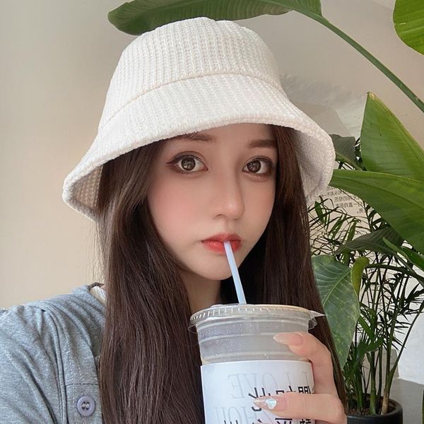 wide brim hats japan style autumn bucket for women vintage casual cute hat korean fashion sun visor cap streetwear accessories, Blue;gray
wide brim hats japan style autumn bucket for women vintage casual cute hat korean fashion sun visor cap streetwear accessories, Blue;gray