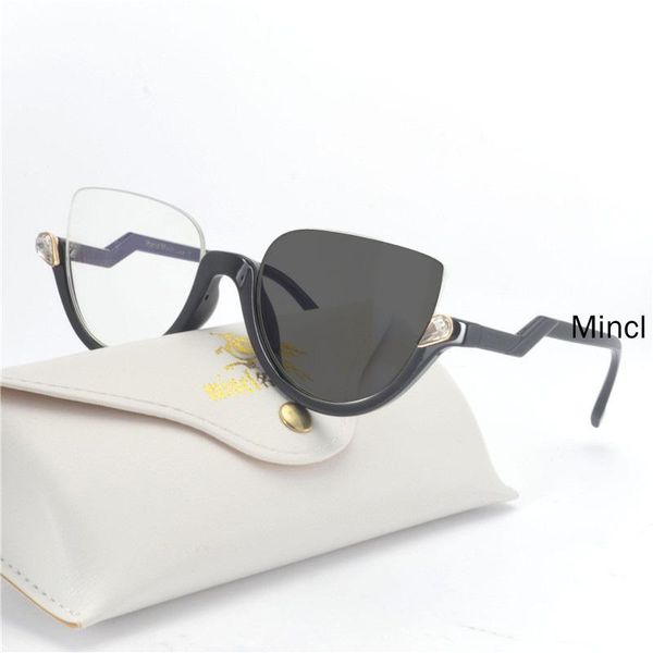 fashion sunglasses frames half frame transition pochromic myopia eyeglasses finished glasses for women optical fml, Black
fashion sunglasses frames half frame transition pochromic myopia eyeglasses finished glasses for women optical fml, Black