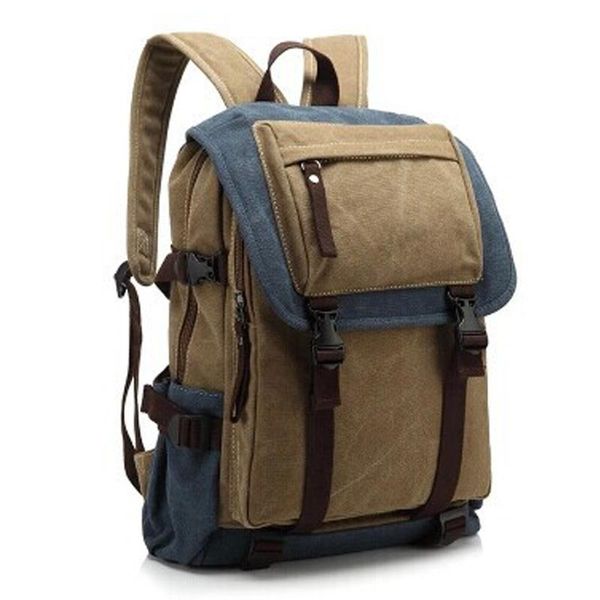 backpack fashion casual men backpacks bags vintage school canvas rucksack men's travel bag m02
backpack fashion casual men backpacks bags vintage school canvas rucksack men's travel bag m02