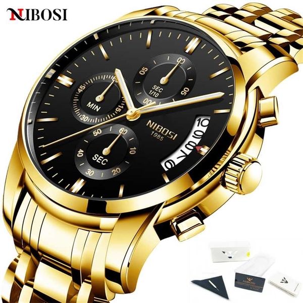 nibosi luxury mens watches brand sport quartz wristwatches for men waterproof chronograph business relogio masculino 211013, Slivery;brown
nibosi luxury mens watches brand sport quartz wristwatches for men waterproof chronograph business relogio masculino 211013, Slivery;brown