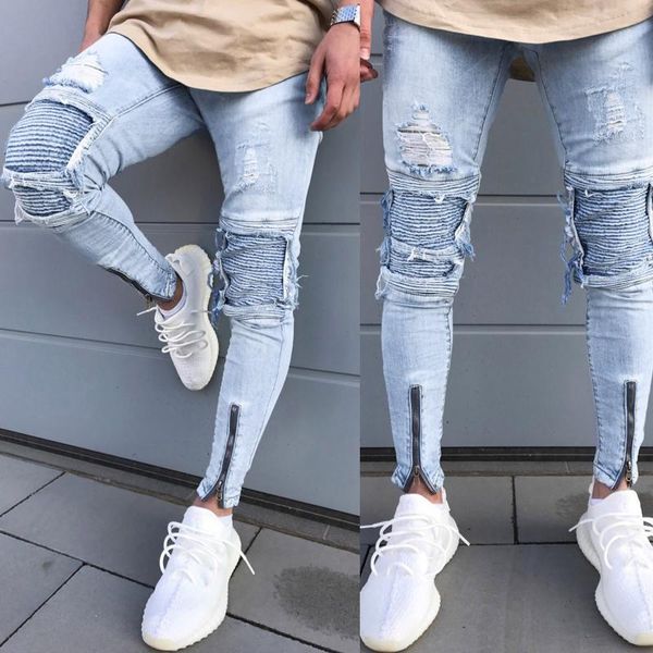 men's pants mens casual fitness jeans sports for men body building pocket skin full length denim, Black
men's pants mens casual fitness jeans sports for men body building pocket skin full length denim, Black