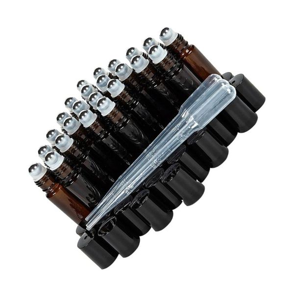 storage bottles & jars 1 set of 24pcs 10ml glass roll-on stainless steel roller balls empty essential oil perfume refillable
storage bottles & jars 1 set of 24pcs 10ml glass roll-on stainless steel roller balls empty essential oil perfume refillable