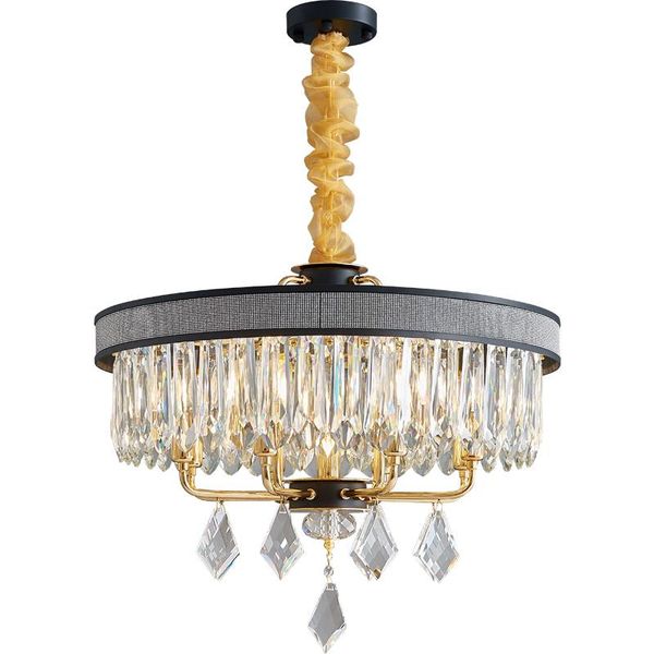 chandeliers crystal luxury e14 led chandelier lighting postmodern round hanging lamp for dining living room home decoration
chandeliers crystal luxury e14 led chandelier lighting postmodern round hanging lamp for dining living room home decoration