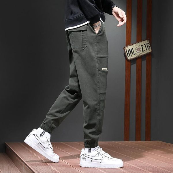 men's pants fashion harajuku hip hop streetwear joggers men trousers cargo pant casual clothing elastic waist, Black
men's pants fashion harajuku hip hop streetwear joggers men trousers cargo pant casual clothing elastic waist, Black
