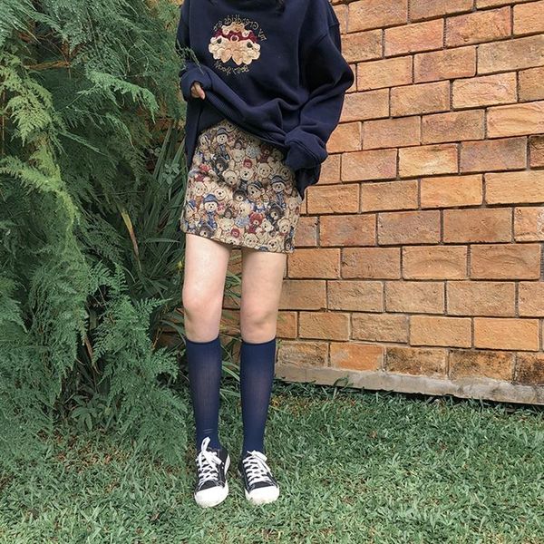 skirts 2021 package hip short skirt high waist cute large size retro a-line embroidery bear print dq970, Black
skirts 2021 package hip short skirt high waist cute large size retro a-line embroidery bear print dq970, Black