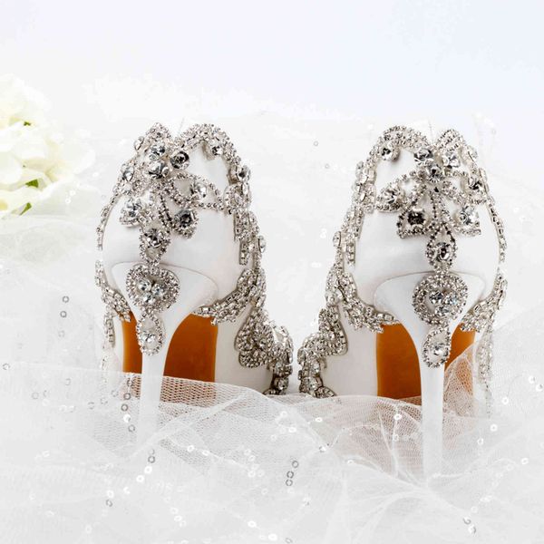 dress shoes women high heels wedding thin white diamond glittering evening shoe bride crystal pumps for party cs6c, Black
dress shoes women high heels wedding thin white diamond glittering evening shoe bride crystal pumps for party cs6c, Black