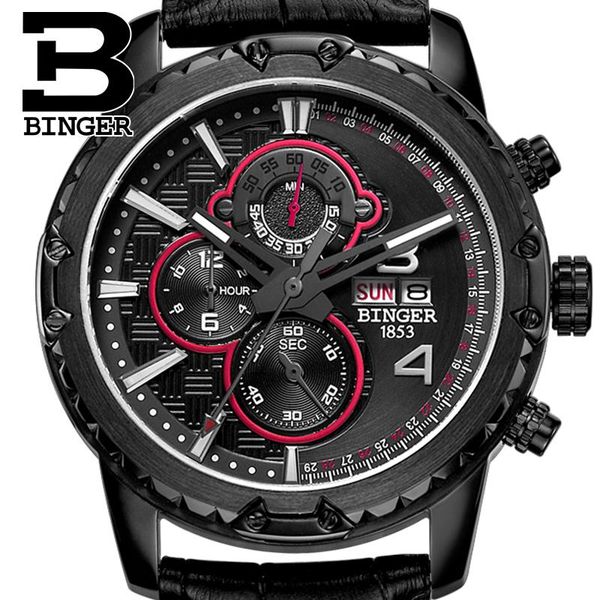 wristwatches watches men luxury original brand binger sport fashion wristwatch chronograph waterproof male leather quartz watch, Slivery;brown
wristwatches watches men luxury original brand binger sport fashion wristwatch chronograph waterproof male leather quartz watch, Slivery;brown