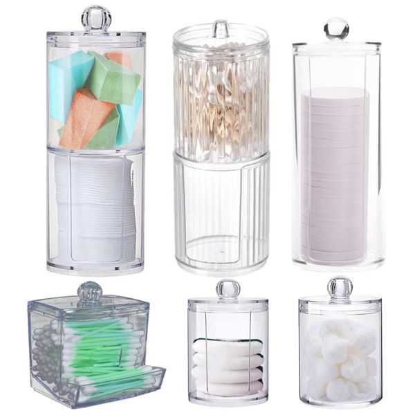 storage boxes & bins acrylic makeup organizer cotton swabs qtip container cosmetic pad jewelry box(empty box)
storage boxes & bins acrylic makeup organizer cotton swabs qtip container cosmetic pad jewelry box(empty box)