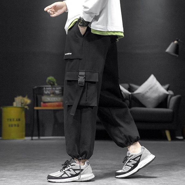 men's pants men track unique overalls big pocket sweat 2021 fashion hip hop streetwear, Black
men's pants men track unique overalls big pocket sweat 2021 fashion hip hop streetwear, Black