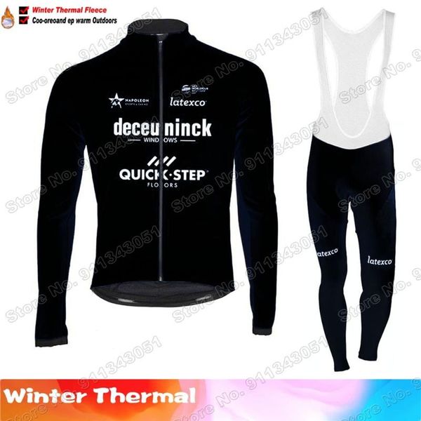 racing sets quick step team 2021 black winter cycling jersey set fleece clothing long sleeve mtb bike road pants bib maillot culotte, Black;blue
racing sets quick step team 2021 black winter cycling jersey set fleece clothing long sleeve mtb bike road pants bib maillot culotte, Black;blue