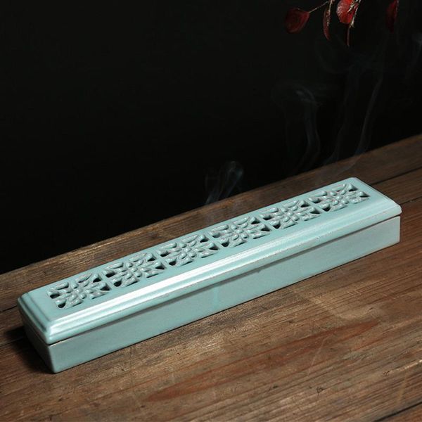 decorative craft rectangular -stick box vintage porcelain ornament temple accessory ash catcher tray incense burner ceramic fragrance la lam
decorative craft rectangular -stick box vintage porcelain ornament temple accessory ash catcher tray incense burner ceramic fragrance la lam