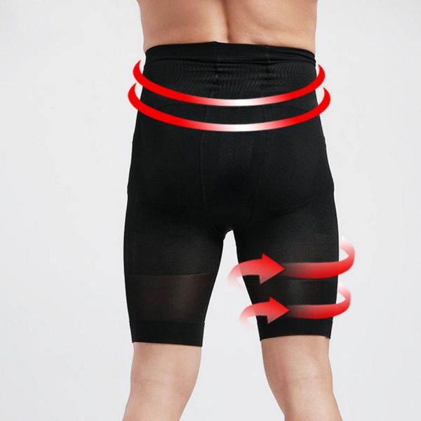 men's body shapers men slimming thigh shaper high waist control belly underwear bulift tummy trimmer boxer panties, Black;brown
men's body shapers men slimming thigh shaper high waist control belly underwear bulift tummy trimmer boxer panties, Black;brown