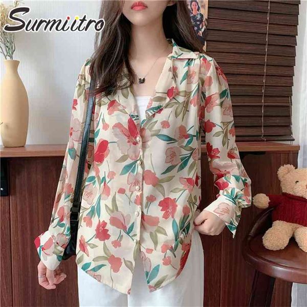 s-5xl plus size shirt women spring long sleeve korean floral chiffon feminine blouse female chemisiers chemises 210421, White
s-5xl plus size shirt women spring long sleeve korean floral chiffon feminine blouse female chemisiers chemises 210421, White