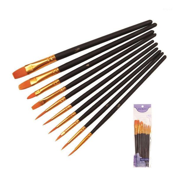 black professional nail brush for manicure gel art 10pcs/set acrylic liquid powder carving brushes1, Yellow
black professional nail brush for manicure gel art 10pcs/set acrylic liquid powder carving brushes1, Yellow