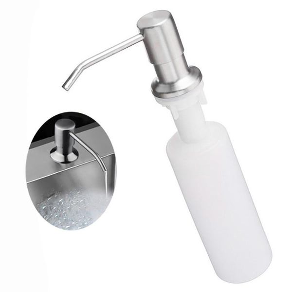 liquid soap dispenser kitchen sink deck mounted bathroom 300ml abs plastic chrome polished black bottle
liquid soap dispenser kitchen sink deck mounted bathroom 300ml abs plastic chrome polished black bottle