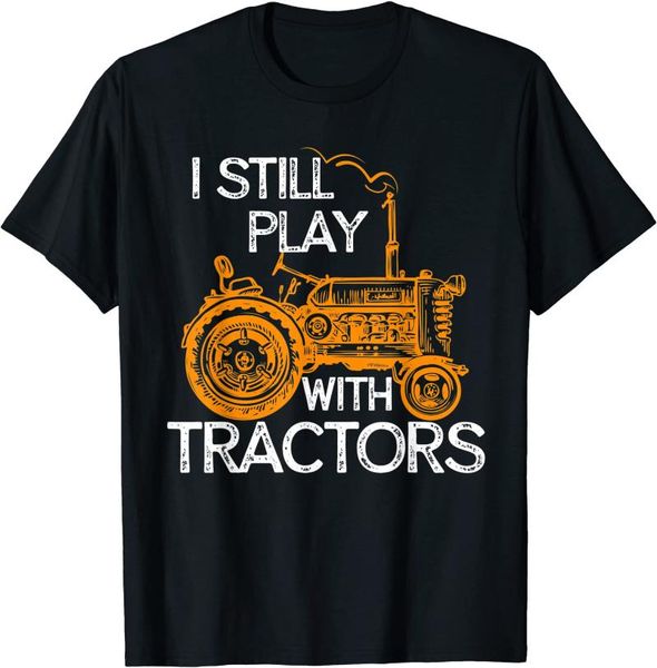 men's t-shirts i still play with tractors funny gift farmer shirt t-shirt, White;black
men's t-shirts i still play with tractors funny gift farmer shirt t-shirt, White;black