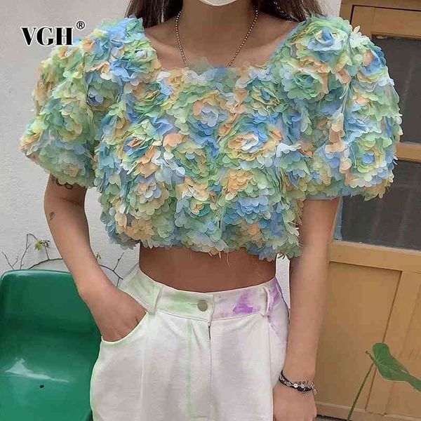 print korean blouse for women square collar puff sleeve hit color elegant female fashion clothing stylish 210507, White
print korean blouse for women square collar puff sleeve hit color elegant female fashion clothing stylish 210507, White
